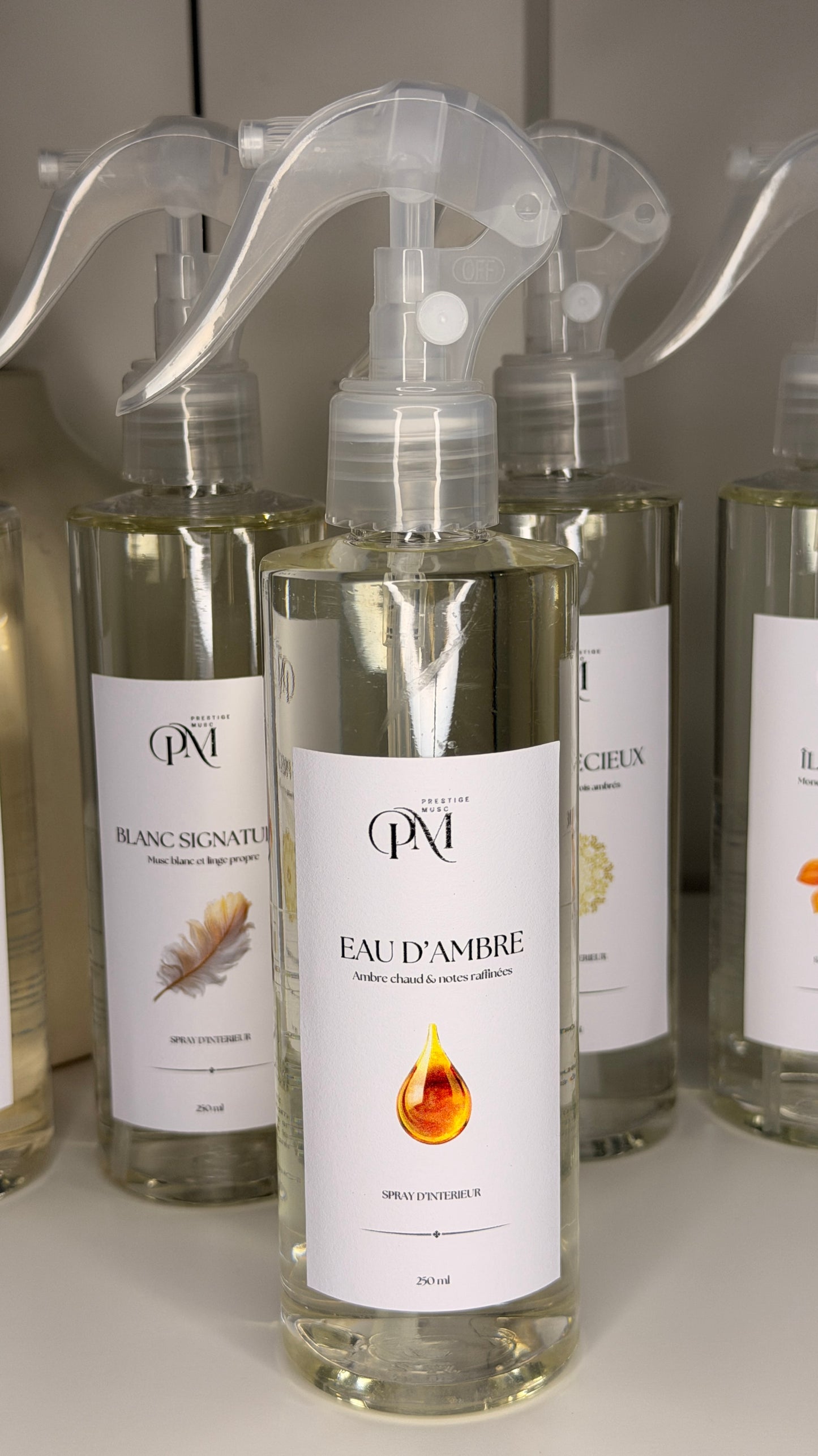 Spray d’intérieur - Eau d’ambre
